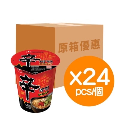 NONG SHIM Shin Ramen - Cup Noodle (case)