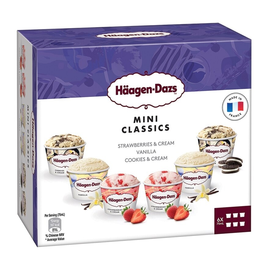 HAAGEN-DAZS Mini Classic [france](frozen -18°c)