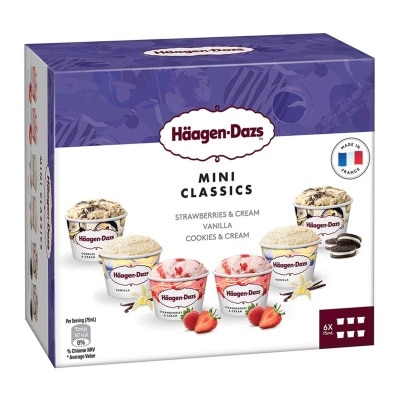 HAAGEN-DAZS Mini Classic  [ France](frozen -18°c)