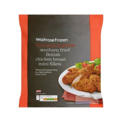 WAITROSE S. Fried Chicken Breast Mini Fillet