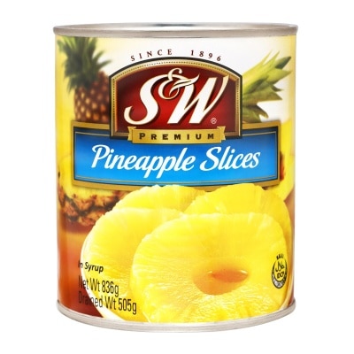 S&W Pineapple Slices In  Syrup