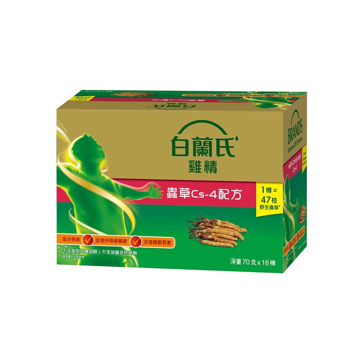 BRAND'S Essence Of Chicken With Cordyceps 16's