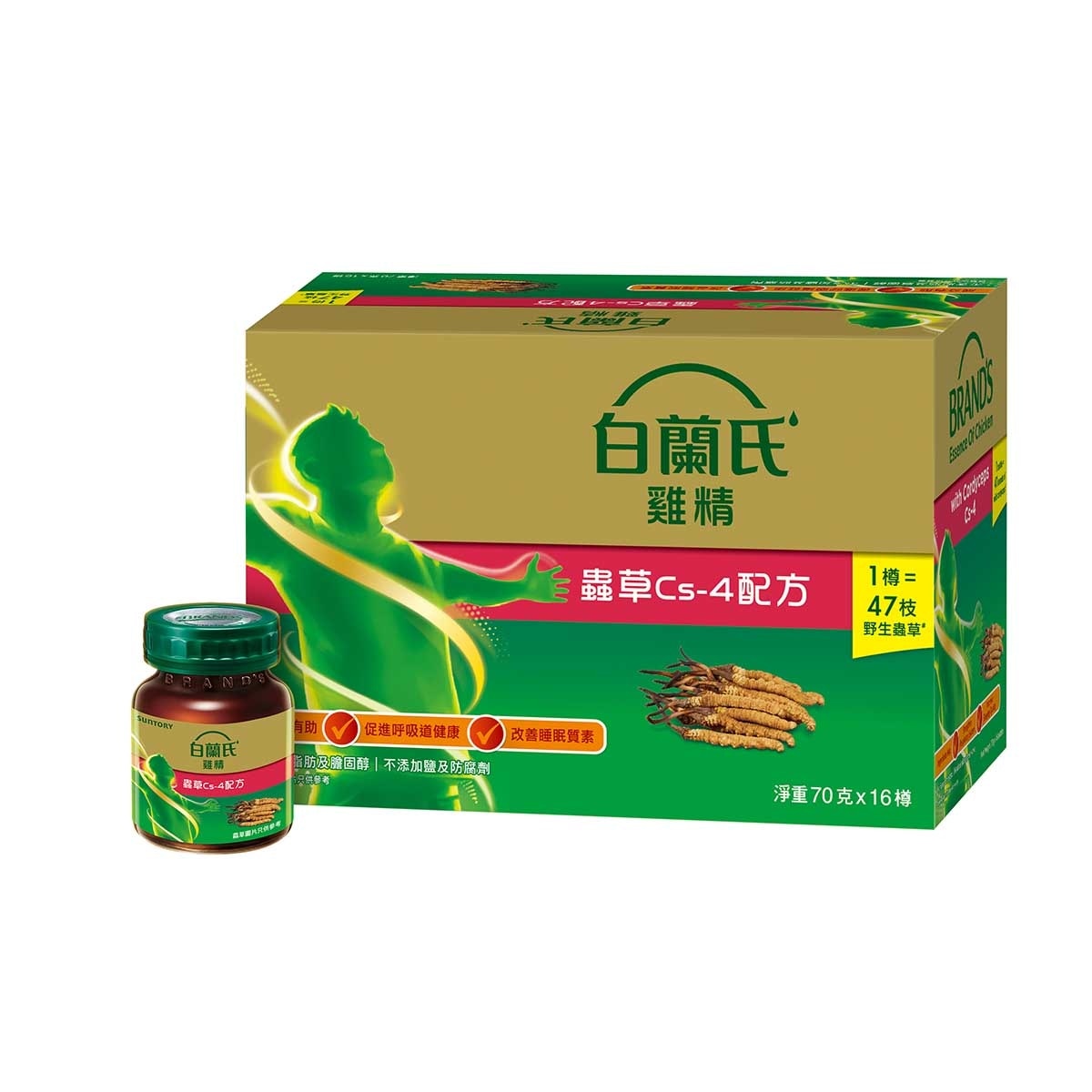 BRAND'S Essence Of Chicken With Cordyceps 16's
