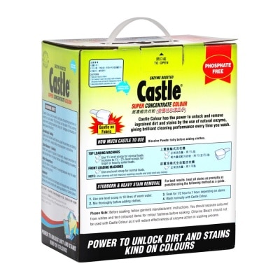 CASTLE Super Conc. Laundry Det. Color