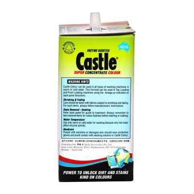 CASTLE Super Conc. Laundry Det. Color