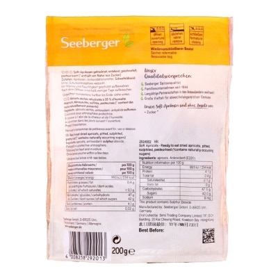 SEEBERGER Soft Apricots