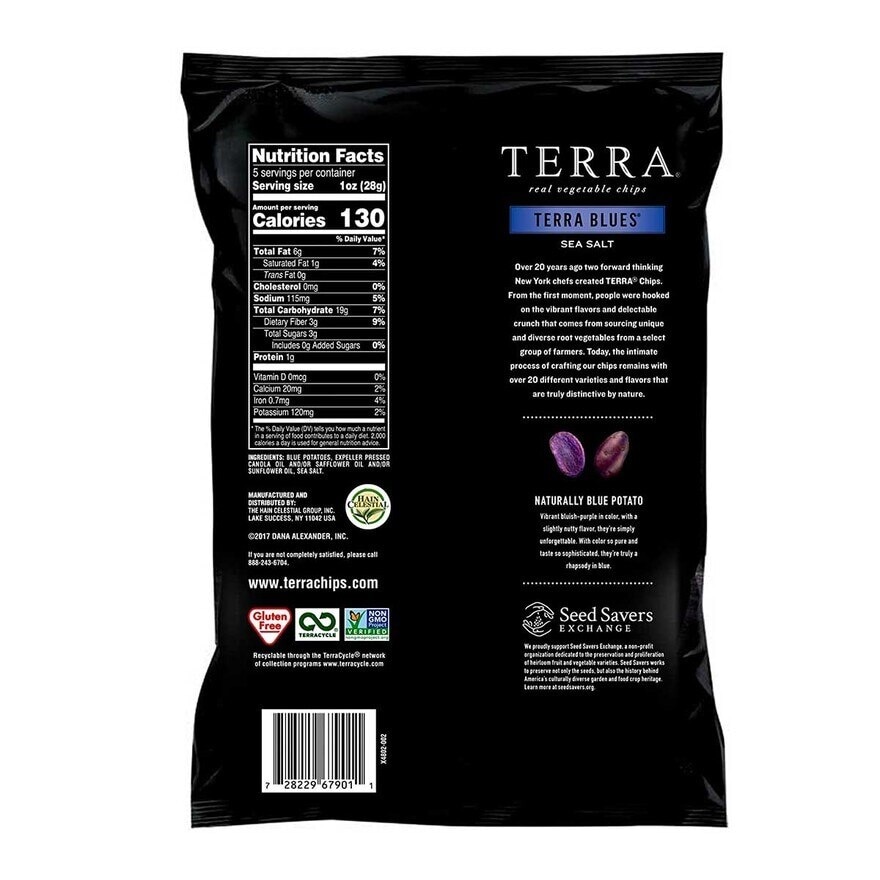 TERRA Blue Potato Chips