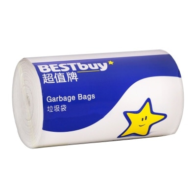 BEST BUY White Garbage Bags 61x66cm