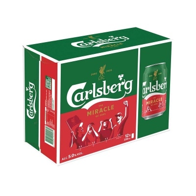 CARLSBERG Beer 12s Can Carlsberg (Packaging Random Pick)