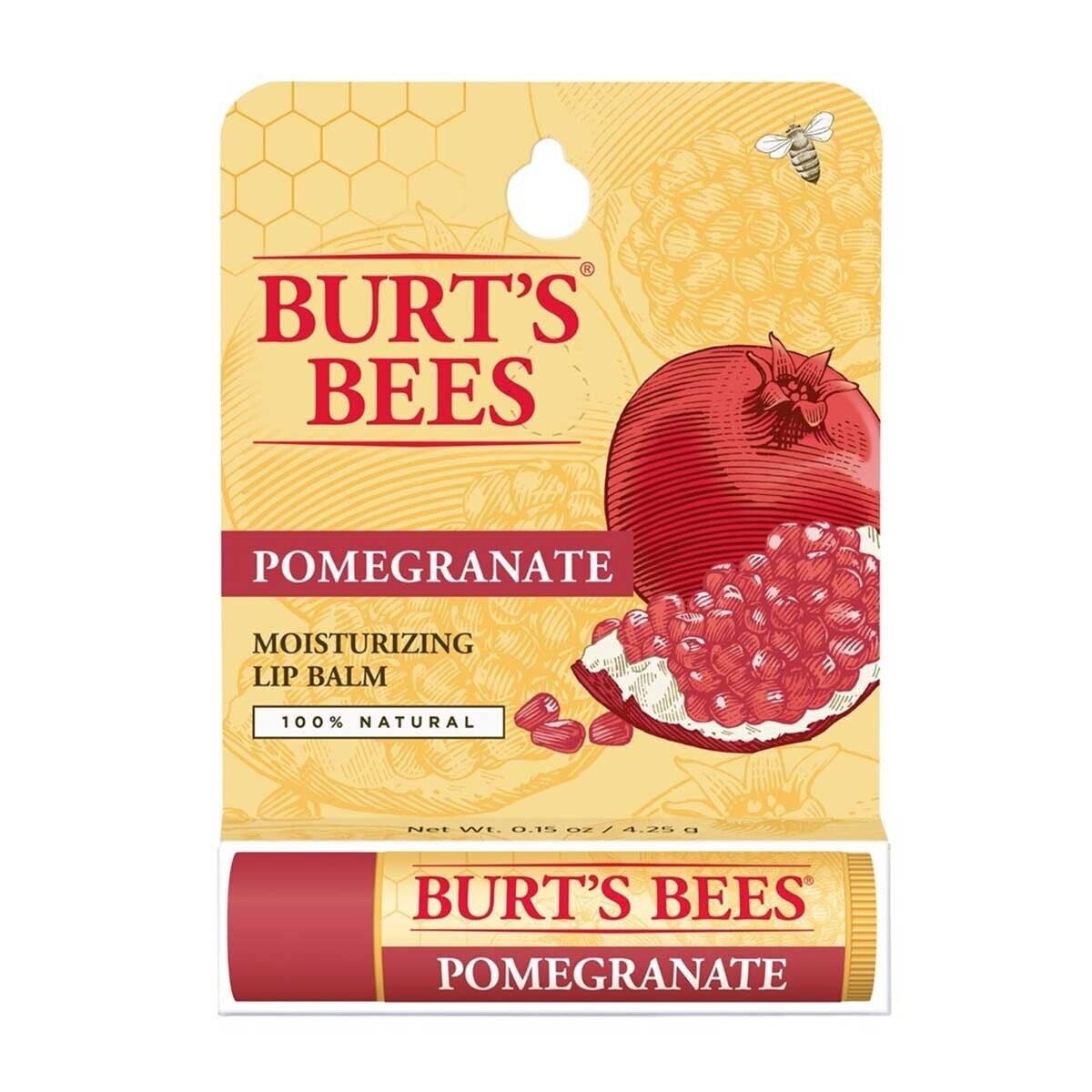 BURT'S BEES Pomegranate Lip Balm