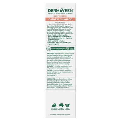 DERMAVEEN Dermaveen Oatmeal Shampoo 500ml