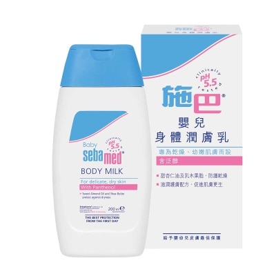 施巴 嬰兒身體潤膚乳２００毫升
