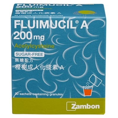 FLUIMUCIL Fluimucil A  200mg 30 Sachets