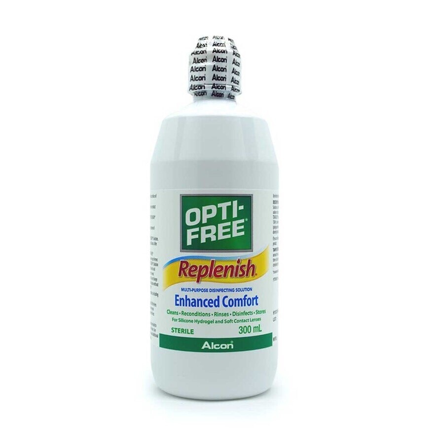 淚然 OPTI-FREE® RepleniSH® 300ml 隱形眼鏡護理藥水