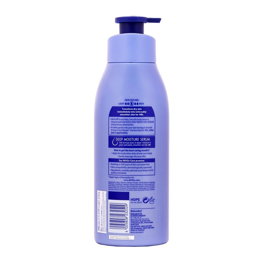 NIVEA 柔滑潤膚露400ML