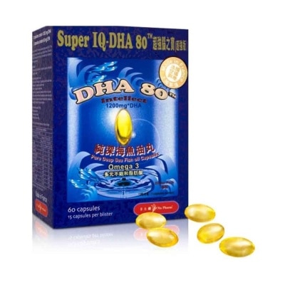 NU PHARM Super Iq Dha 80 Capsules