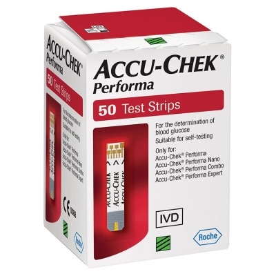 ROCHE Accu-Chek® Performa 卓越血糖試紙50條