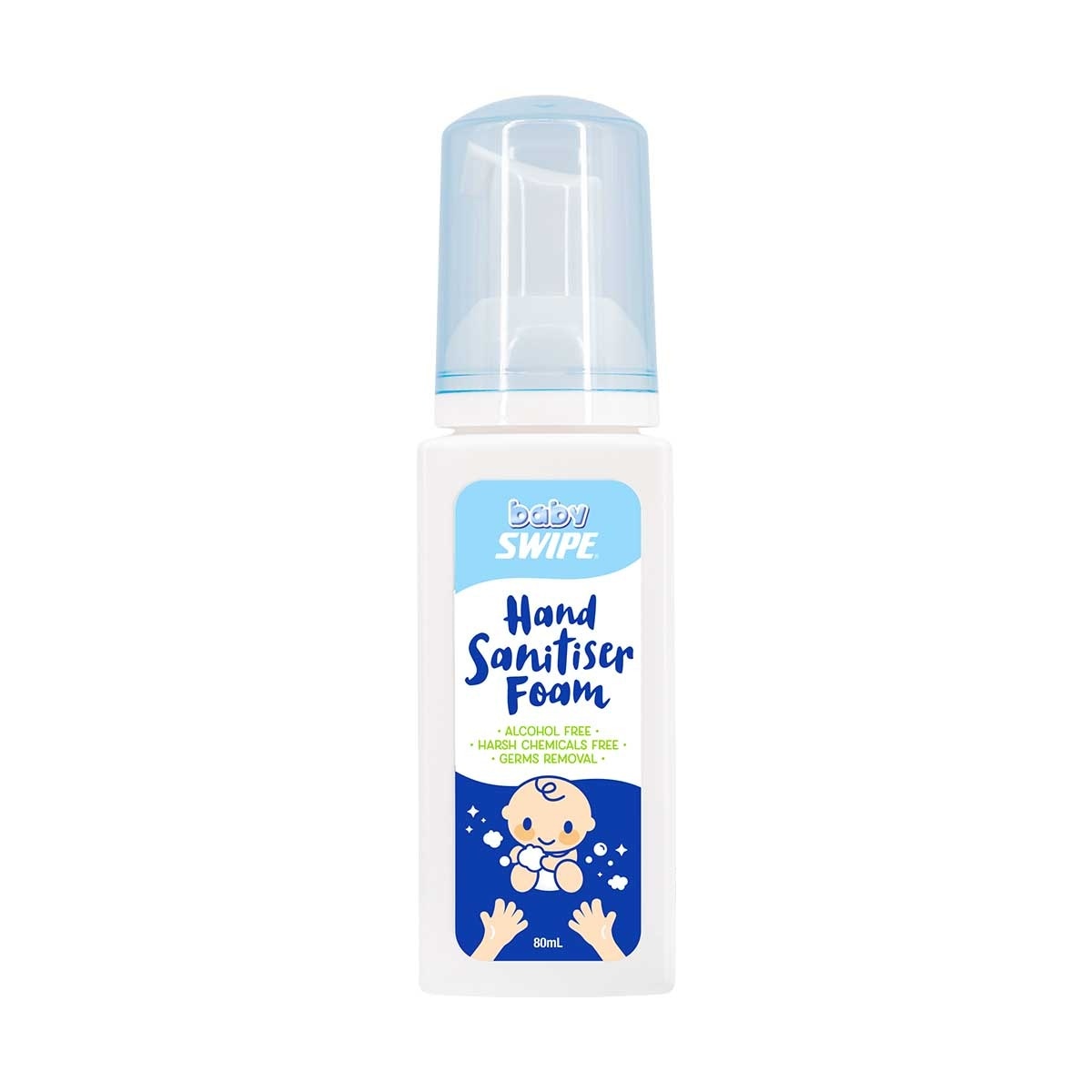 BABY SWIPE Baby Swipe Hand Sanitizer Foam (80ml)