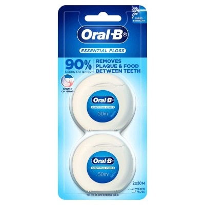 ORAL-B Ob Essential Floss Waxed 50mx2