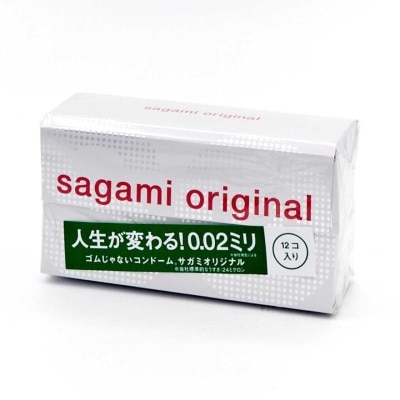 SAGAMI Sagami Original 0.02 12's Pack Pu Condom