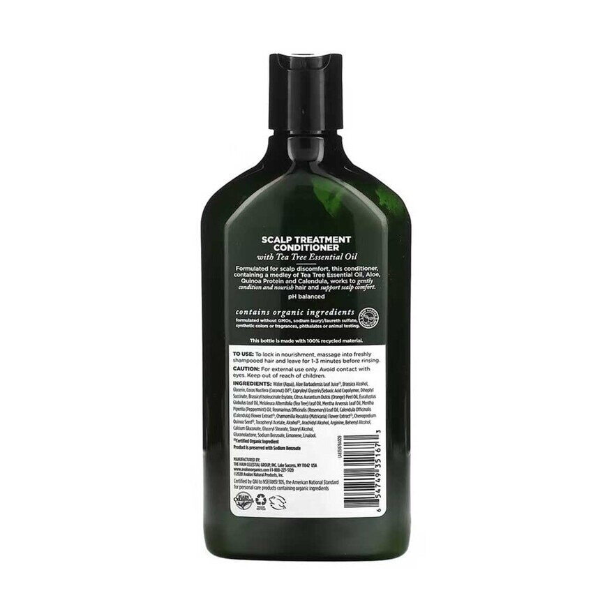 AVALON ORGANICS Tea Tree Scalp Treatment Conditioner