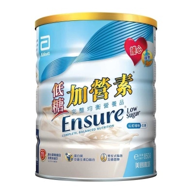 雅培 ENSURE雅培加營素低糖加營素850克