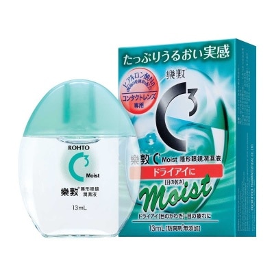 樂敦製藥 樂敦C3 Moist隱形眼鏡專用眼藥水 13ml