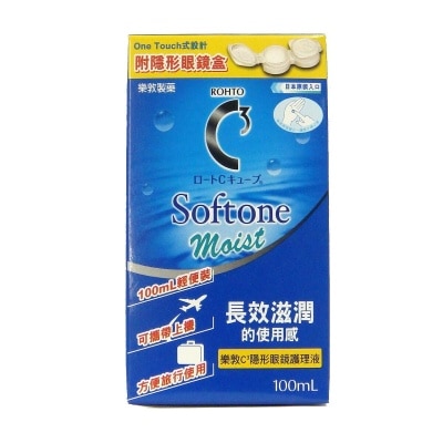 樂敦製藥 樂敦C3 Softone Moist隱形眼鏡護理液 100ml