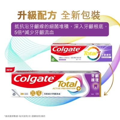高露潔 全效專業牙齦護理減少牙齦流血12小時抗菌牙膏 (新舊包裝隨機發送)