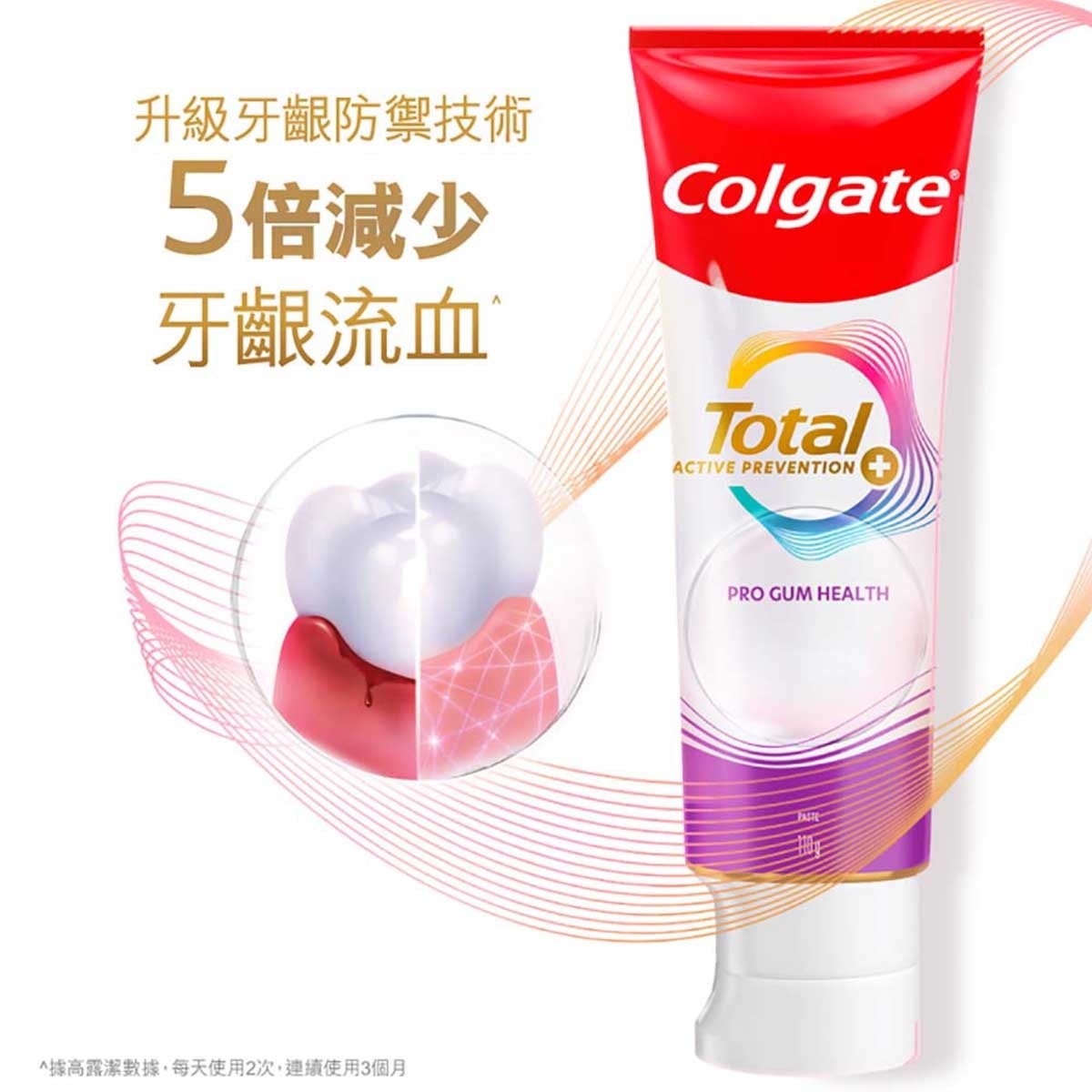 高露潔 全效專業牙齦護理減少牙齦流血12小時抗菌牙膏 (新舊包裝隨機發送)