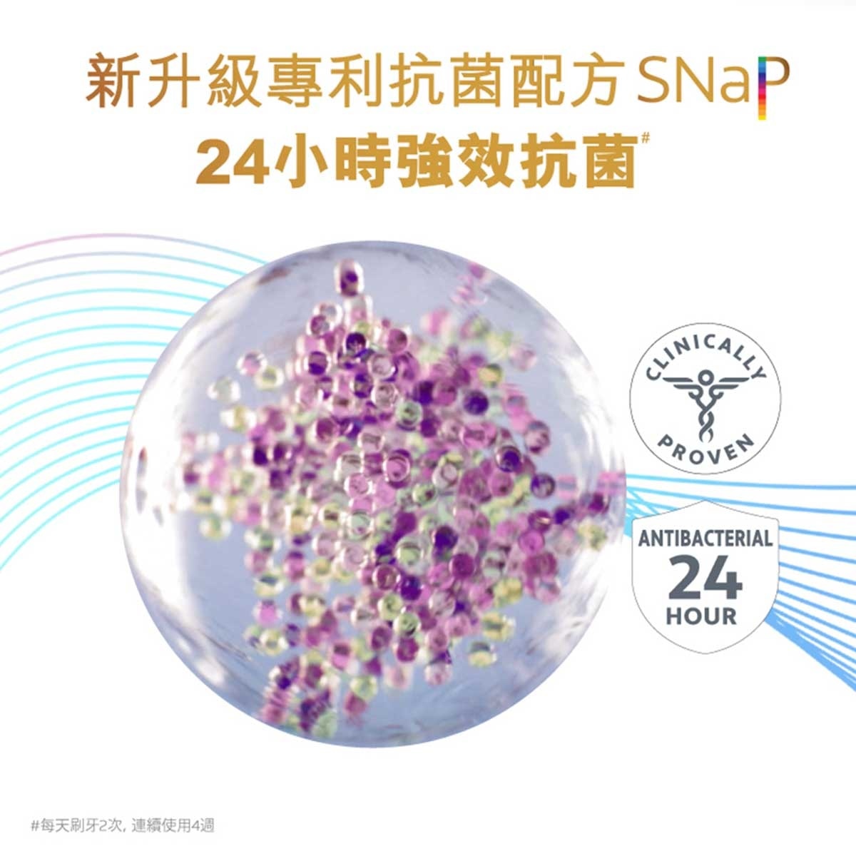 高露潔 全效備長炭深層潔淨12小時抗菌牙膏 (新舊包裝隨機發送)