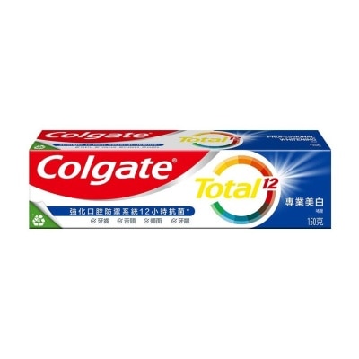 COLGATE Total Professional Whitening 12 Hours Antibacterial Toothpaste (old Or New Packaging Random Delivery)