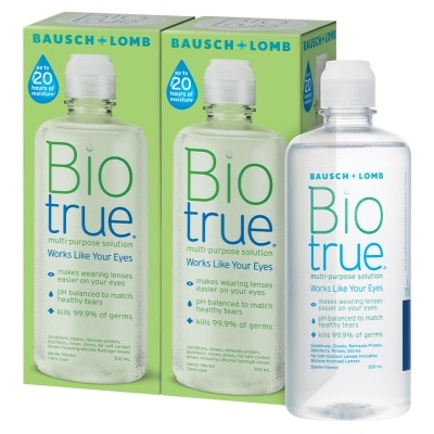 博士倫 博士倫Biotrue 多功能隱形眼鏡藥水 (300毫克孖裝)