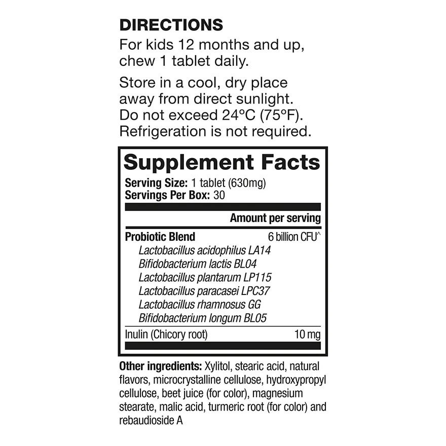 LIFE NUTRITION 兒童強健益生菌 (30粒)