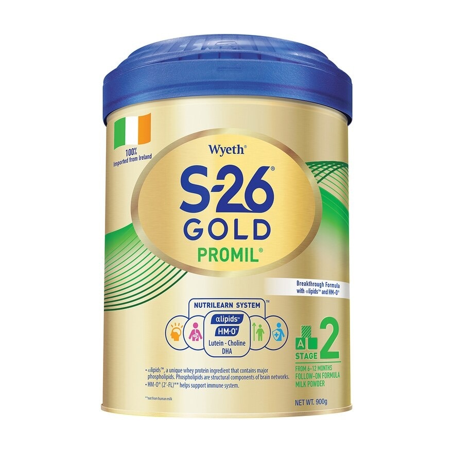 WYETH Wyeth® S-26® Gold Stage 2 900g (s26, Hmo)