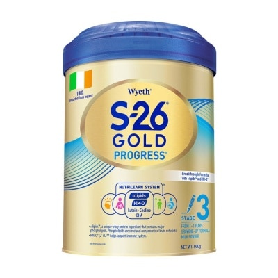 WYETH Wyeth® S-26® Gold Stage 3 900g (s26, Hmo)