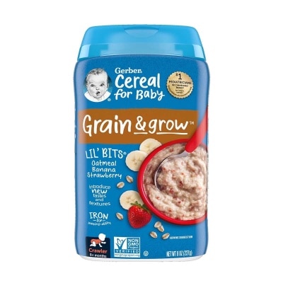 GERBER Gerber Lilbis Oatmeal Banana Strawberry