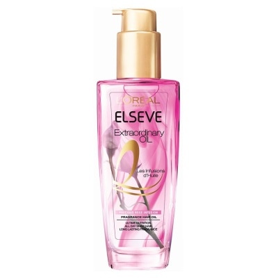 L'OREAL Elseve Extraordinary Oil Infusion Oil Rose 100ml (japan Hot-selling Hair Oil)