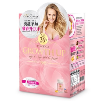 NUBREAST Placenta Growth Up & Up Gel Capsule 60's