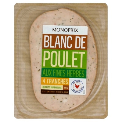 MONOPRIX 4 Slices Chicken Breast