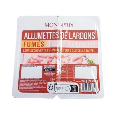 MONOPRIX - Smoked Bacon Matchsticks