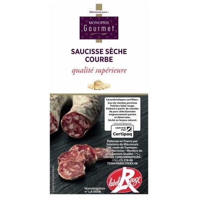 MONOPRIX Curved Dry Sausage
