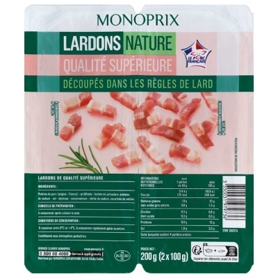 MONOPRIX - Mpx Natural Bacon