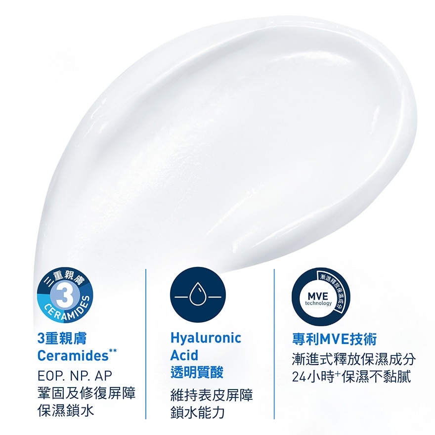 CERAVE 長效滋潤修復霜 340g