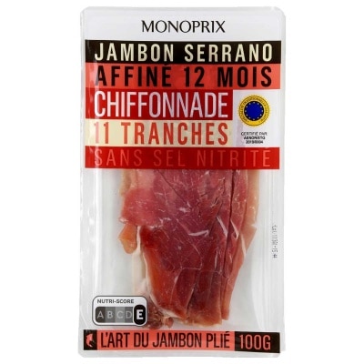 MONOPRIX １２個月西班牙塞拉諾火腿