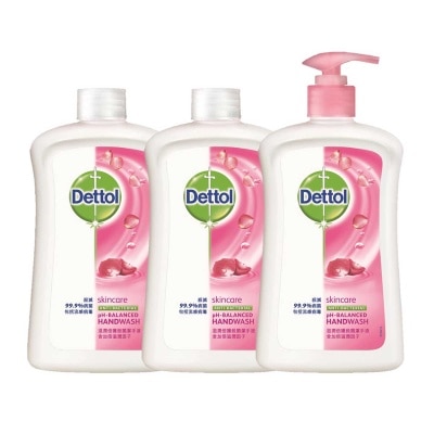 DETTOL Dettol Antibacterial Skincare Hand Wash 500g Tripack