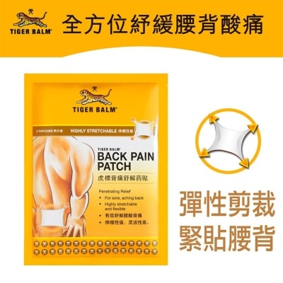 TIGER BALM Tiger Balm Back Pain Patch 2's