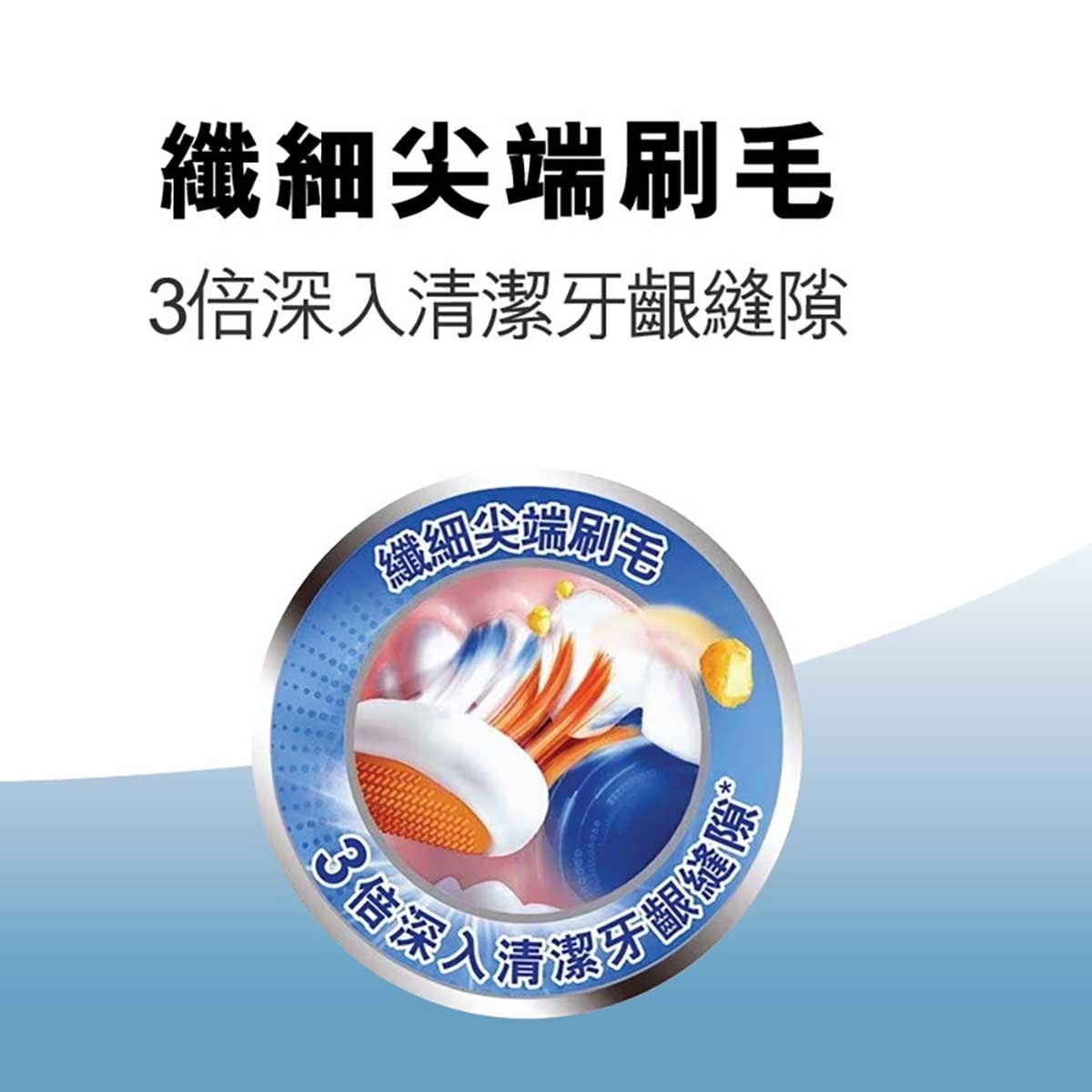 高露潔 360深層潔淨 深入清潔齒縫及牙齦邊緣牙刷4支優惠裝 (纖細刷毛) (新舊包裝隨機發送)