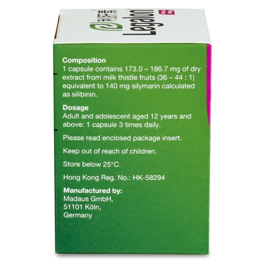 LEGALON Legalon® 140mg 60 Capsules