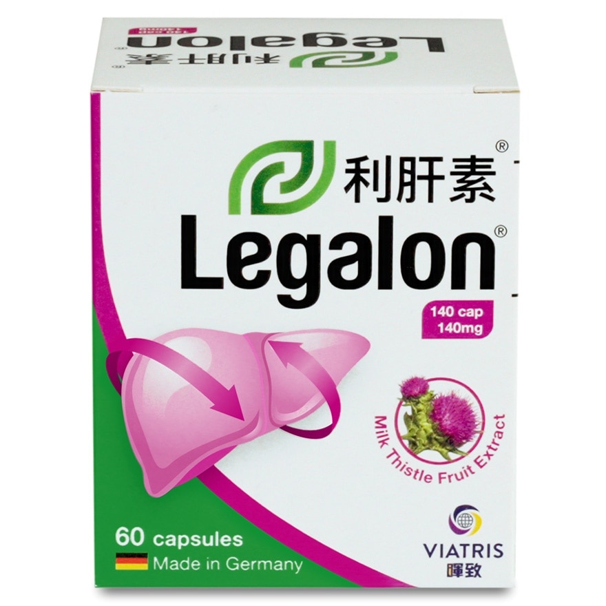 LEGALON Legalon® 140mg 60 Capsules